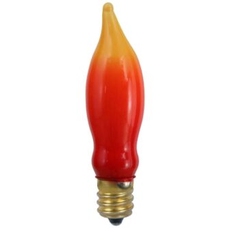 C7 Yellow-Orange-Red Flame Bulb 3/Card