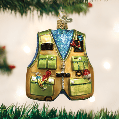 Details about   Fishing Creel Tackle Box Glass Christmas Ornament by Old World Christmas 3" 