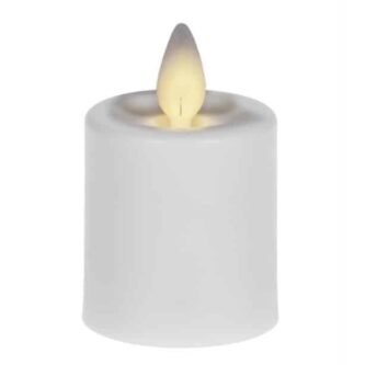 LuxuryLite White LED Votive Candle Set