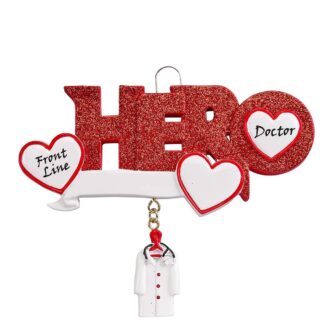 Hero Doctor Ornament personalize
