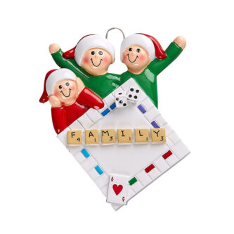 Family Game Night Personalized Ornament