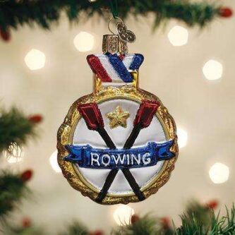 Old World Christmas Rowing Ornament