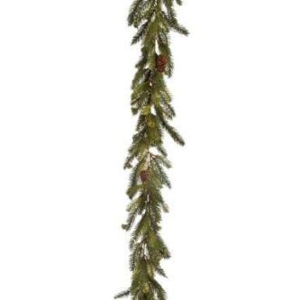 Mini Spruce Garland with cones