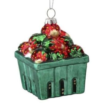 Strawberry Pint Ornament