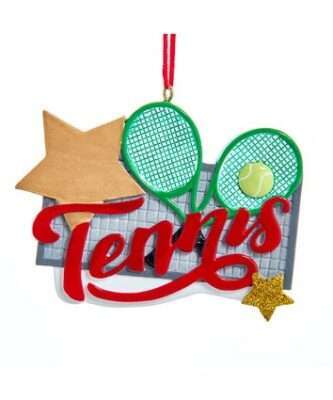 Tennis Personalized Ornament