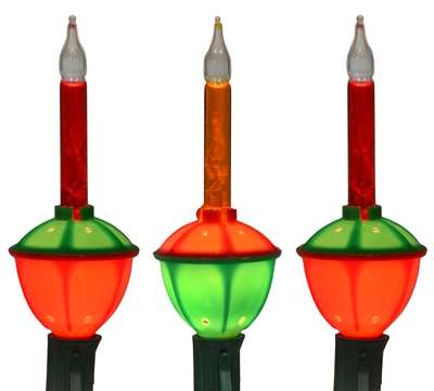 Old Fashioned Bubble Light set of 7