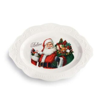 Believe Santa Platter