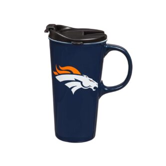 Denver Broncos, 17oz Boxed Travel Latte Mug