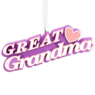 Great Grandma Ornament