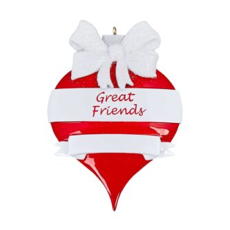 Great Friends Ornament Personalize