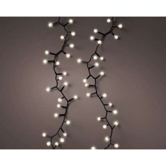 LED cherry lights us 8 function twinkle effect outdoor warm white