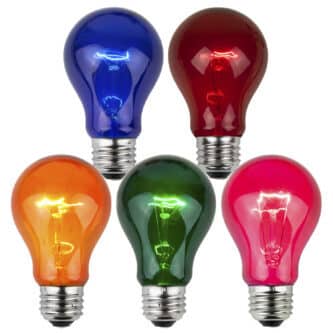 A19 Incandescent Patio Replacement Bulbs