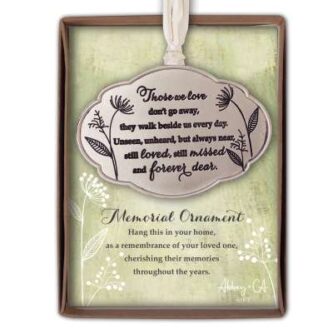 Cherished Loved One Memorial Ornament