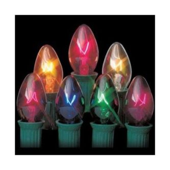 Traditional C7 Transparent Twinkle Bulb