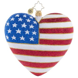 Heart Of America by Radko Charity Donation ornament