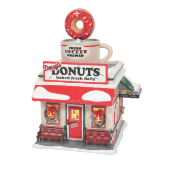 Doug's Donuts Snow Village