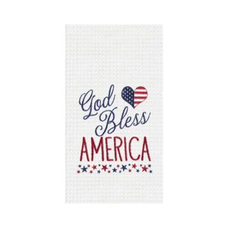 God Bless America Star Towel