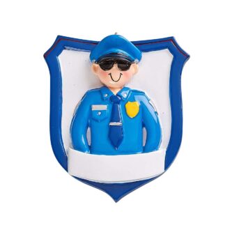 Police Officer Badge Personalized