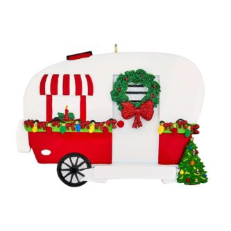 Christmas Camper Personalized Ornament