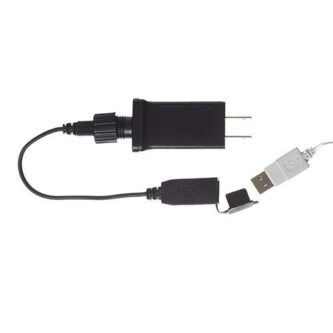 USB Plug Adaptor Indoor/Outdoor