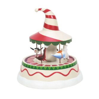 Christmas Town Carousel Dept. 56 Nightmare Before Christmas Village New 2022