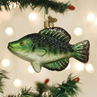 Crappie Fish Ornament Old World Christmas