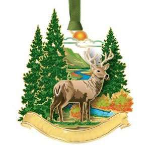 Deer In Colorado Woods Ornament
