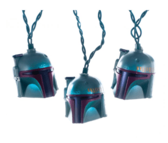 UL 10-Light Star Wars™ Boba Fett Helmet Light Set