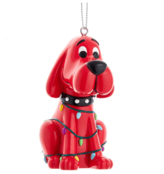 Clifford The Big Red Dog™ Wrapped In Lights Ornament