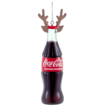 Coca-Cola® Bottle With Antlers Ornament