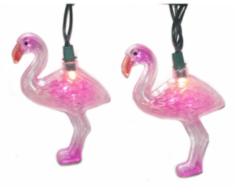 UL 10-Light Flamingo Light Set