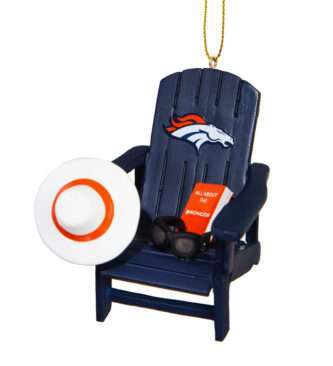 Denver Broncos™ Adirondack Chair Ornament