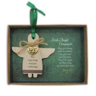 Irish Angel Blessing Ornament