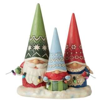 Christmas Gnome Family by Jim Shore
