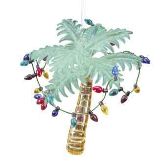 Festive Palm Tree Ornament
