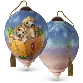 Christmas Puppies Ornament Ne’Qwa Art®