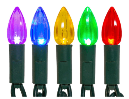 Multi color Diamond C3 LED 50 Light Sets