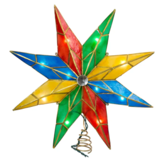 Multicolored Star Gem Treetop
