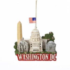 Details about   Washington D.C Landmarks Glass Ornament 