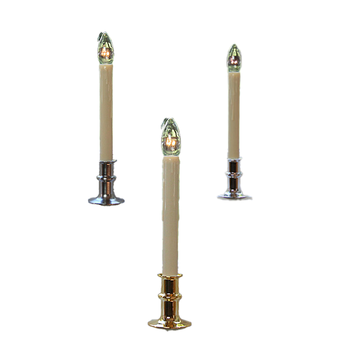 Adjustable Base Window Candles