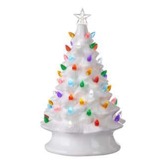 Ceramic Vintage Look Christmas Tree