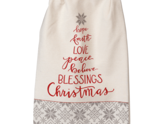 Blessings Christmas Kitchen Towel