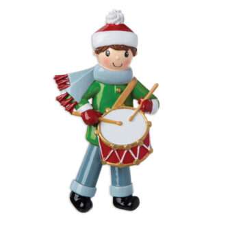 Little Drummer Boy Ornament Personalized
