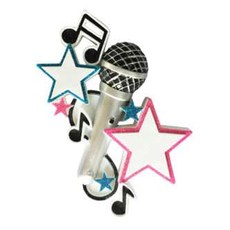 Microphone Karaoke Ornament Personalized