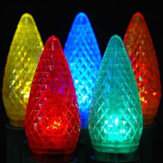 C7 LED Replacement Christmas Bulbs