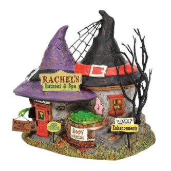 Dept. 56 Halloween Village Rachel's Retreat & Spa