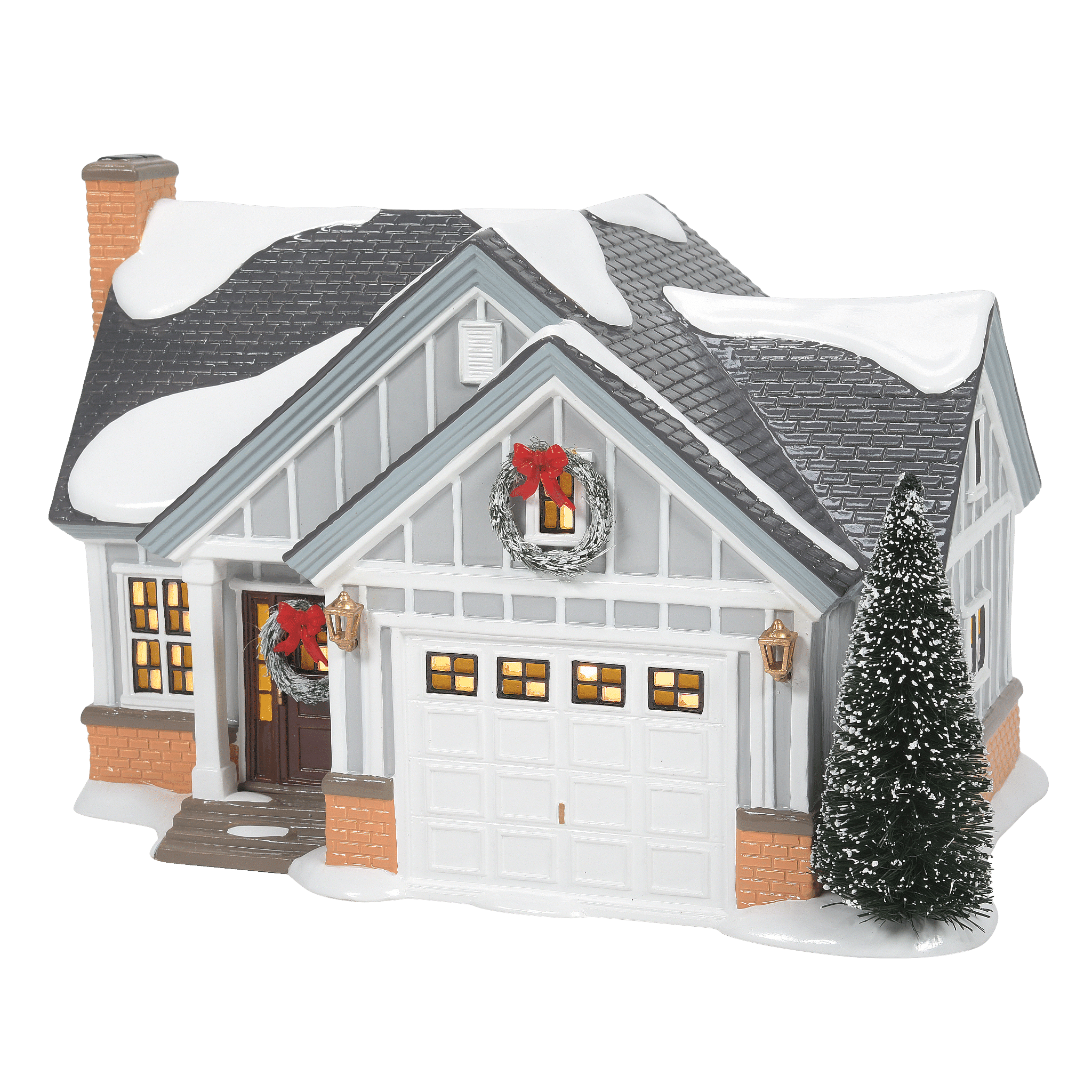 Dept 56 Snow Village Holiday Starter Home Retired