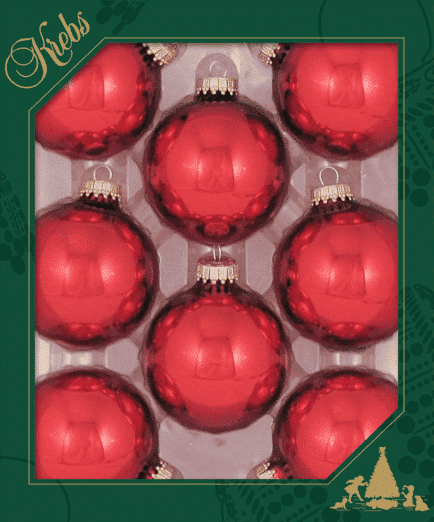 Christmas Red Ball Ornaments