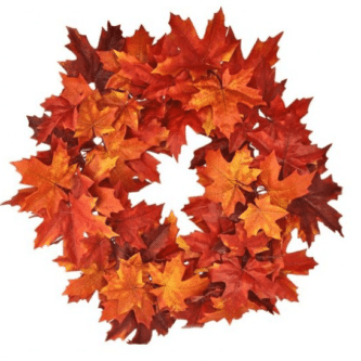 24" DELUXE MAPLE LEAF WREATH