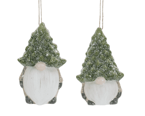 Gnome Ornaments Tree Hat Sparkle